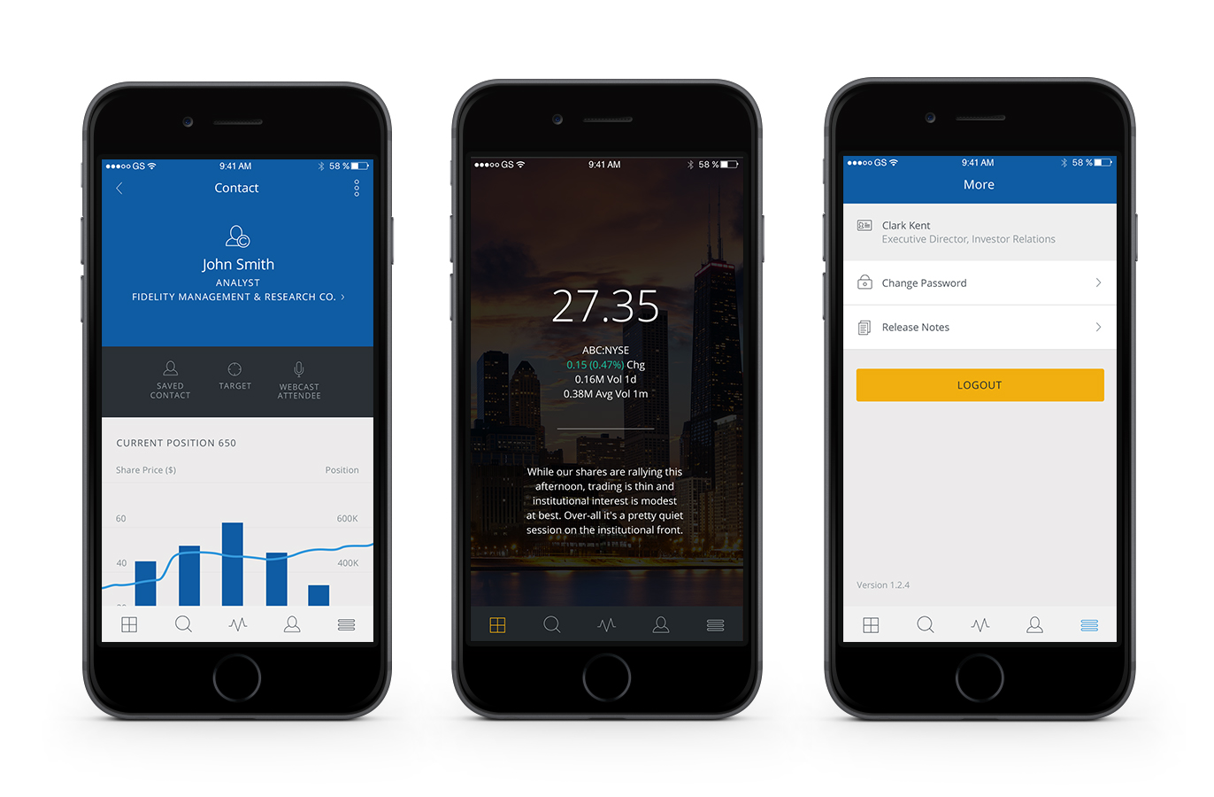 financial mobile app